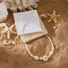 Bohemia Sea Shell Choker Necklace For Women Summer Sweet Flower Pendant Hand-woven Rope Neck Chain Jewelry Accessory - Image 30