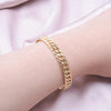 Hollow Love Heart Leaf Open Adjustable Bangle Bracelets For Women Men Accessories Snake Wrist Jewelry Stainless Steel Bracelet - Image 6