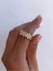 Silver Full Zircon Marquise Ring For Women Engagement Wedding Jewelry - Image 3