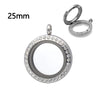 7pcs/lot Magnetic Closure 20mm/25mm/30mm/38mm Stainless Steel Floating Memory Locket Pendant 5 Colors Can Choose - Image 11