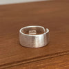 BF Club Silver Rings For Women Simple Finger Open Vintage Handmade Wide Smooth Ring Allergy For Party Birthday Gift - Image 4