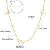 Round Cubic Zircon Charms Long Necklace Woman Choker Stars Moon Elegant Chain No Fade Fariy Jewelry - Image 7