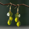 Cute Yellow Fruit Lemon Little Flower Green Leaf Pendant Necklace for Women Earrings Jewelry Gifts - Image 10