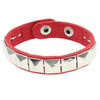 Unique Rivet PU Leather Spiked Studded Bracelet Bangle Gothic Jewelry Rivet Bracelet Punk Cuff Wrap Men Women Metal Wristband - Image 4