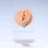 6 Pairs 6 Sizes 18G Small Hoop Earrings Tiny Cartilage Helix Daith Tragus Huggie Earrings Ear Piercing Jewelry Sleeper Ear Hoops - Image 3