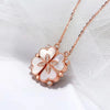316L Stainless Steel Love Magnetic Pendant Necklace for Women Clover Choker Heart Shaped Open Necklace Crystal Jewelry BffGift - Image 10