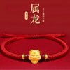 12 Constellation Zodiac Sign Charm Braided Bracelets Men Women Classics Red Rope Bracelet Bangle Birthday Gift Party Jewelry - Image 2
