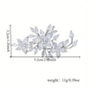 All-match Brooch Suit Coat Pin Jacket Accessories Zircon Corsage Accessories To Send Family Gifts - Image 4