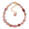 Multicolor Bead Bracelet with Square Spacer Details and Stone-Look Options - Image 20