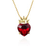 Movie Descendants Necklace Evie Fairest Red Heart Crown Pendant Necklace for Women Jewelrry Accessories - Image 7