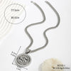 A Dollar Pendant Necklace with a Unique Style, Featuring a Diamond-Encrusted Dollar Cuban Chain - Image 2