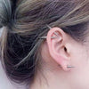 Three-Piece Stainless Steel Spike Piercing Stud Set - Image 3