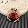 Skeds Cancer Zodiac Crab Brooch Retro Sea Animal Lapel Pin Constellation Jewelry Birthday Gift for Cancer Ladies Gentlemen - Image 6