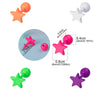 1/5pcs Colorful Star Stud Earrings for Women Ear Piercing Stainless Steel Barbell Tragus Cartilage Earring Helix Conch Jewelry - Image 6