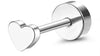 Flat-Back Cartilage Piercing Studs and Hoops in Multiple Styles - Image 21