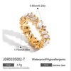 Ball Pendant Earrings Stainless Steel Gold Plated Jewelry Gift Ring Hoop Earrings For Women - Image 22