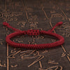 Tibetan Buddhist Bracelet Lucky Handmade Braided Adjustable King Kong Knot Red Thread Charm Bracelets for Women Men Couple Lover - Image 9