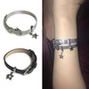 Punk Bracelets Men Women Retro Bracelet Adjustable Wrist Belt Buckle Cuff Bangle Bracelet for Men Women Punk Party - Image 1