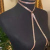 Stonefans Sexy Rhinestone Bra Chain Necklace Bikini lingerie Accessories Women Summer Crystal Chest Chain Choker Beach Jewelry