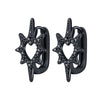 Silver Star Moon Heart Shape Earrings Jewelry Versatile Hoop Earrings For Women Jewelry Birthday Party Gifts - Image 8