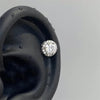 1pcs Quality Shiny Cross Zircon 316L Stainless Steel Ear Bone Nail Y2K Style Silver Color Earring for Women Cochlear Accessories - Image 22
