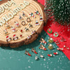 Christmas Earrings for Women Cute Cartoon Gingerbread Man Zircon Elk Snowflake Xmas Tree Pearl Earring Jewelry - Image 4
