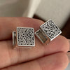 Silver Vintage Earrings For Women Simple Vintage Pattern Earring Jewelry Prevent Allergy Party Accessories Gift - Image 3