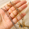 Stainless Steel Anklet Gold Color Round Link Chains On Foot Barefoot Sandals Anklet Bracelet Women Summer Jewelry,1PC - Image 3