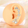 1PC 16G Stainless Steel Tragus Ear Piercing Helix Jewelry Star Moon Ear Cartilage Earring Lip Mouth Labret Ring Punk Women Gift - Image 4