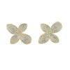 Natural Design Jewelry Full Paved Cubic Zirconia CZ Bloom Flower Sparking Bling Earring For Women Girl - Image 24