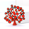 Enamel Fortune Tree Brooches for Women Unisex Pearl Plant Pins Casual Party Accessories Gifts Friends Decoration - Image 4