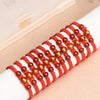 Good Luck 12 Constellation Zodiac Sign Braided Animal Couples Bracelet for Men Women Red Rope Bracelet Year Jewelry Gift - Image 2