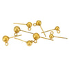 20pcs Pvd Stainless Steel Stud Earrings Post Pins With Loop 4 5 6 8 mm Earring Backs Making For Jewelry - Image 6
