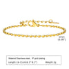 Dainty 2MM/3MM/5MM Beads Chain Bracelets for Women,Gold Color Plating Charm Choker Links Wristband Bracelet Birthday Party - Image 7