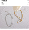 Double-Layer Stainless Steel Chain Bracelet in Gold-Tone or Silver-Tone - Image 15