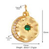 Shining Moon Star Sun Tellurion Celestial Compass Charm Pendant Gold Colour, Jewelry Necklace Bracelet Making Supply - Image 41