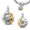 Silver The Twelve Zodiac Signs Cat Flower Earrings Pendant Necklace For Women's Jewelry Birthday Gift - Image 33