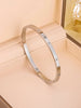 3Pcs Gold Plated Stainless Steel Clover Bracelet Set For Women, Lucky Four Leaf Charm Bangle Jewelry Gift - Image 9