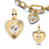 Silver Glass Slipper Charm Pink Envelope Floral Tulip Golden Key Sword Bee Cicada Butterfly Beads Necklace Fit Bracelet - Image 22