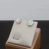 7-8mm Baroque Freshwater Pearl Earrings Silver Keshi Pearl Stud Earrings for Women Jewelry Gift - Image 5