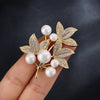 Green Red Crystal Rhinestone Four-Leaf Clover Flower Brooches Lapel Pins Jewelry Clothing Accessories Brooch for Women - Image 16