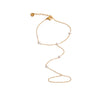 Stainless Steel Zircon Beads Back of Hand Chain Finger Bracelet Chic Sexy Jewelry Gift - Image 39