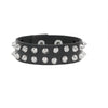 Leather Punk Spike Rock Studded Bracelet Goth Cuff Bracelet Gothic Rivet Buckle Wristband With Metal Chain Skull Accessories - Image 7