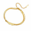 Angel Wing Charm Bracelet for Women Girl Gold Stainless Steel Color Double Layer Beads Chain Bracelets Jewelry - Image 10