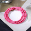 Stainless Steel Spring Bracelet Set Bohemian Style Color Bracelet 12 Laps Set Gift - Image 17