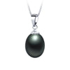 Pearl Pendant Necklace with 6 to 10 mm Pearls - Image 3