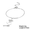 Stainless Steel Anklet Foot Bracelet Gold Color Lotus Flower Chain Anklets for Women Bracelet on the leg Jewelry Gifts - Image 16