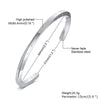 Vintage Stainless Steel Bangle for Men Women Mobius Twisted Cuff Bracelet Unisex Casual Pulseira Gents Jewelry - Image 9