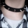 Vintage Sexy Heart Charm Gothic Collar Necklace Gothic Heart Lock Harajuku Women Gift Black Leather Punk Choker Necklace - Image 13