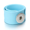 Leather 18MM Snap Button Bracelet Bangle Handmade Braided Leather Snap Bracelets for Women Men Buttons Jewelry - Image 29